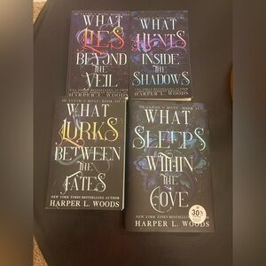 What Lies Beyond The Veil by Harper L. Woods, Books 1-4